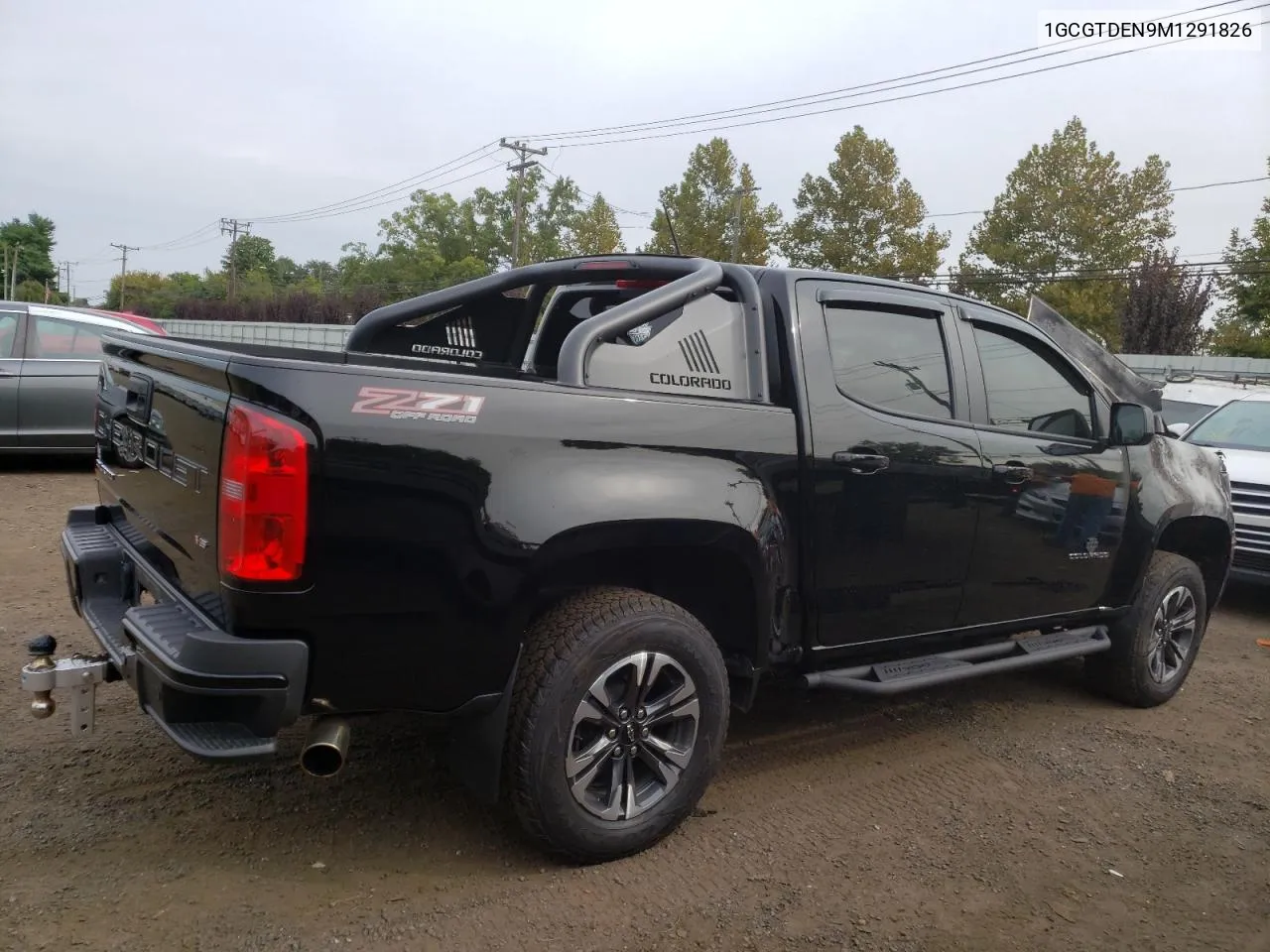 2021 Chevrolet Colorado Z71 VIN: 1GCGTDEN9M1291826 Lot: 72172694