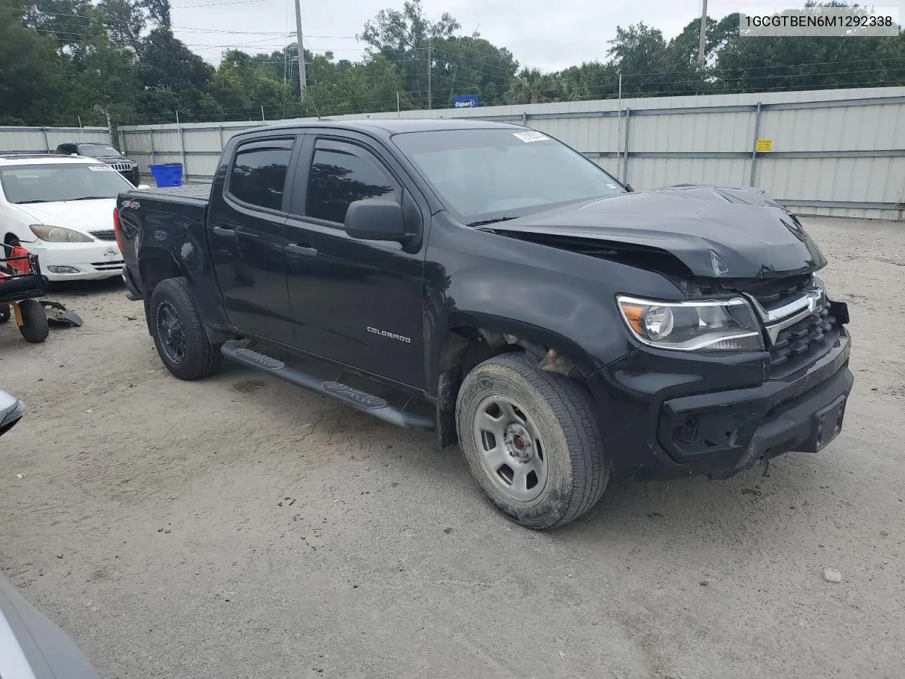 2021 Chevrolet Colorado VIN: 1GCGTBEN6M1292338 Lot: 72183674