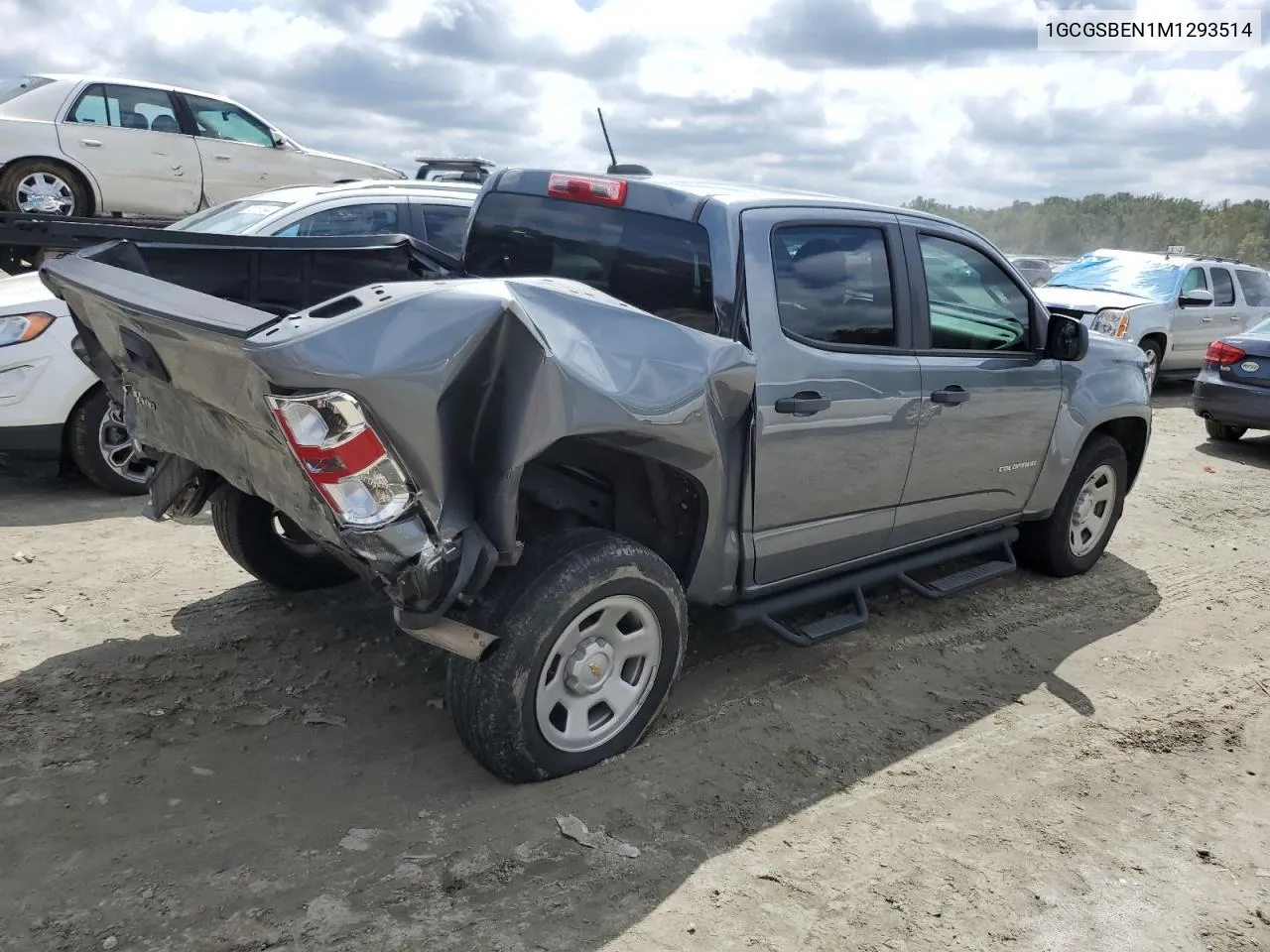 2021 Chevrolet Colorado VIN: 1GCGSBEN1M1293514 Lot: 72248054