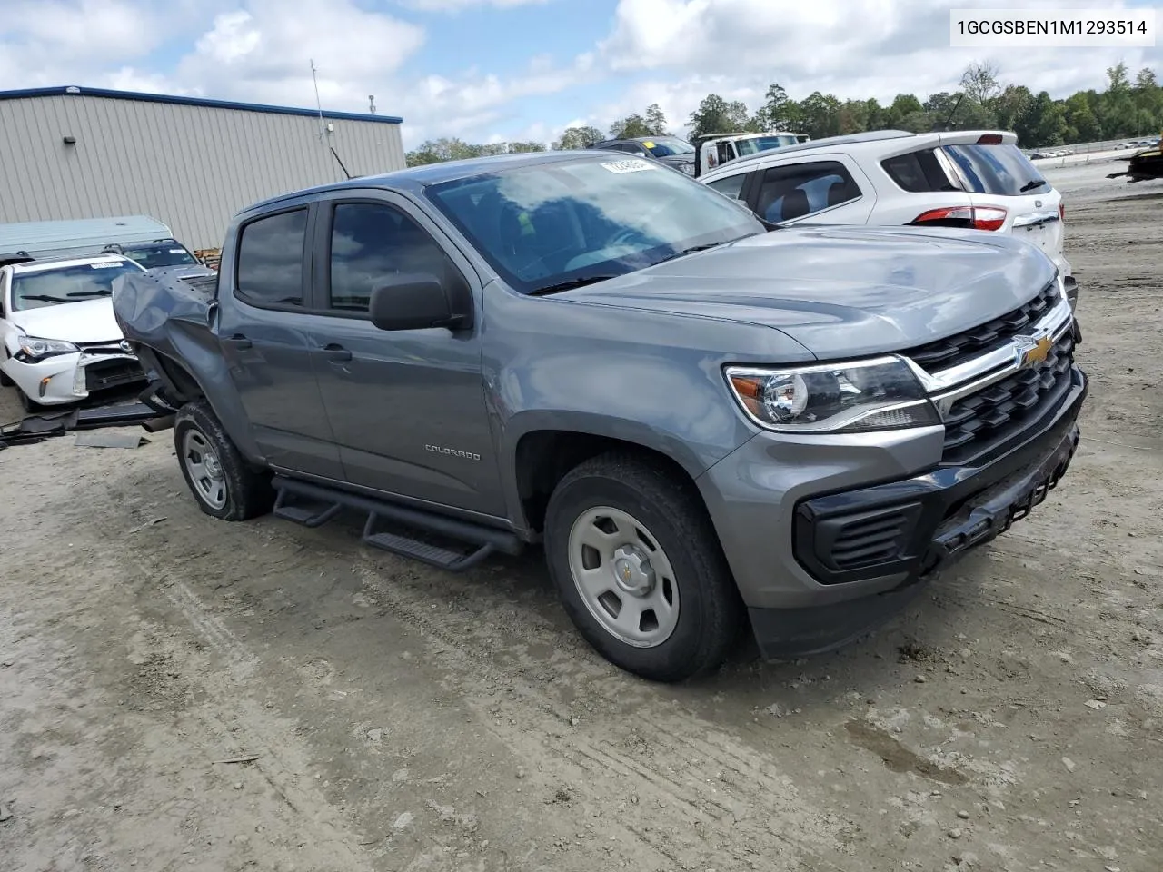 2021 Chevrolet Colorado VIN: 1GCGSBEN1M1293514 Lot: 72248054