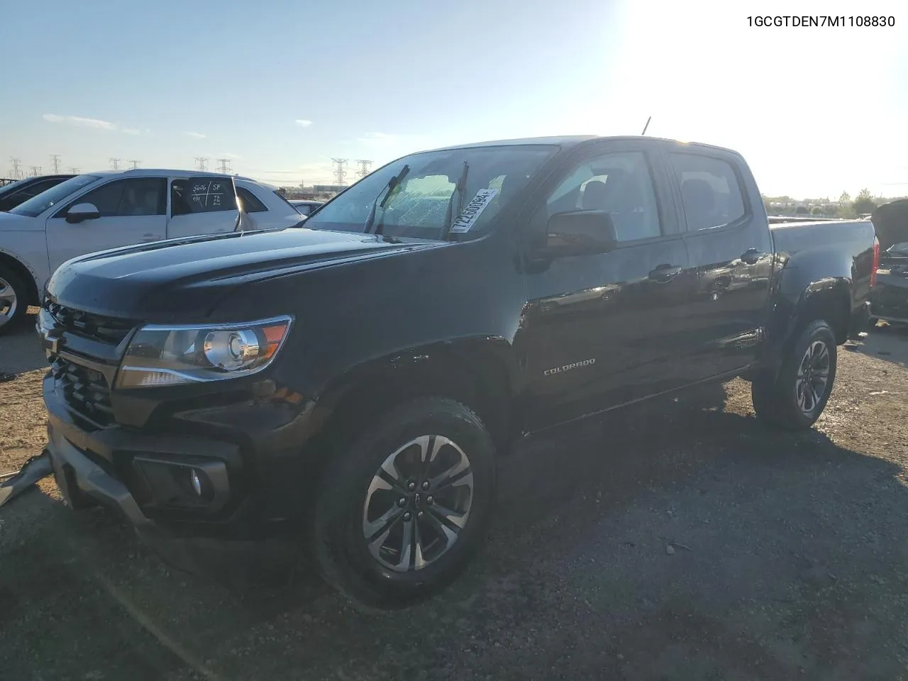 2021 Chevrolet Colorado Z71 VIN: 1GCGTDEN7M1108830 Lot: 72260094