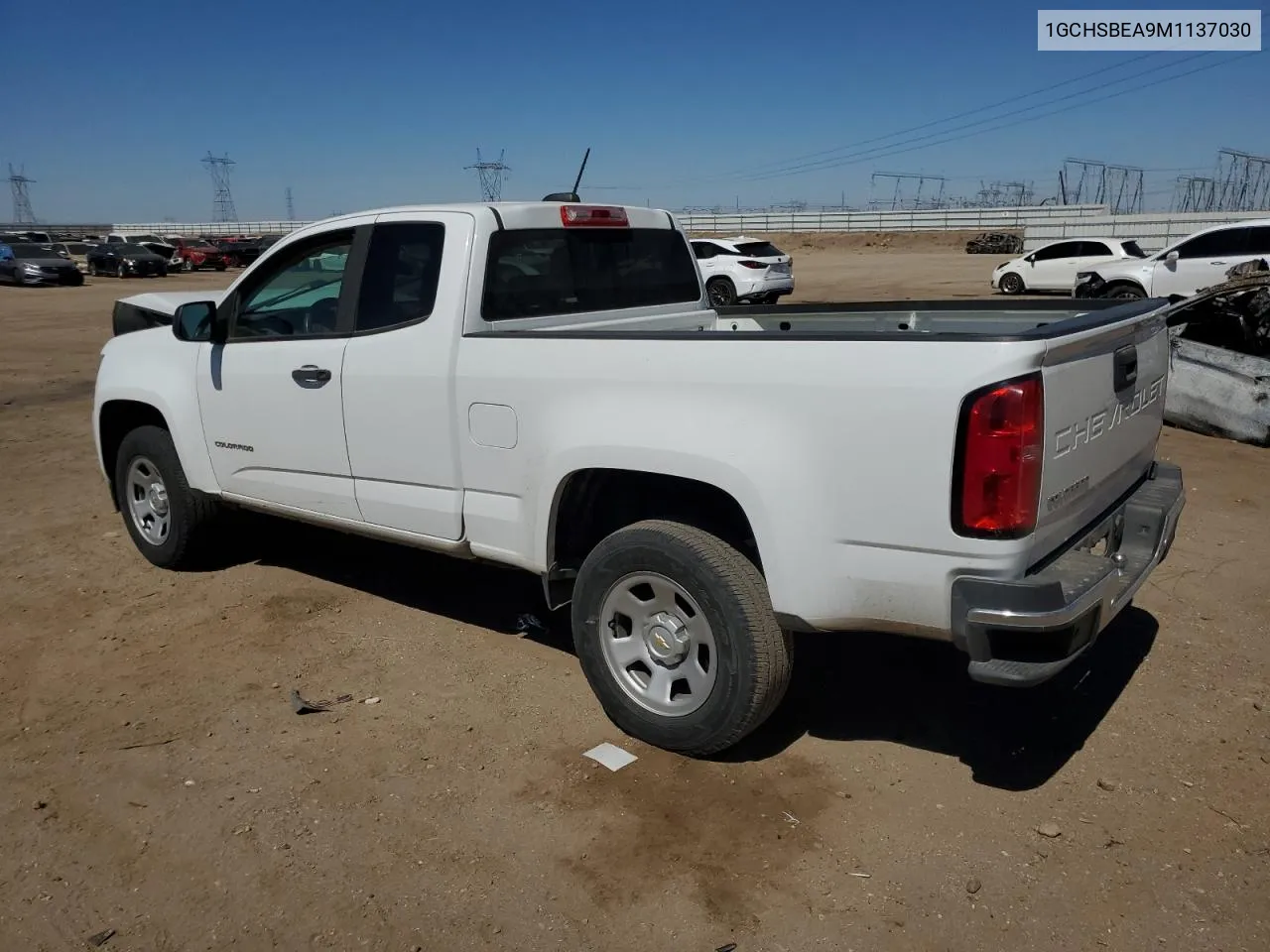 2021 Chevrolet Colorado VIN: 1GCHSBEA9M1137030 Lot: 72273414