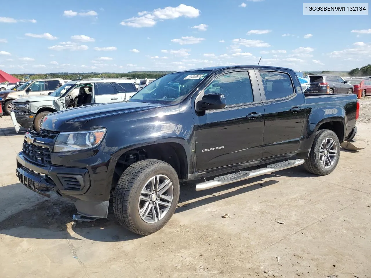 2021 Chevrolet Colorado VIN: 1GCGSBEN9M1132134 Lot: 72341534