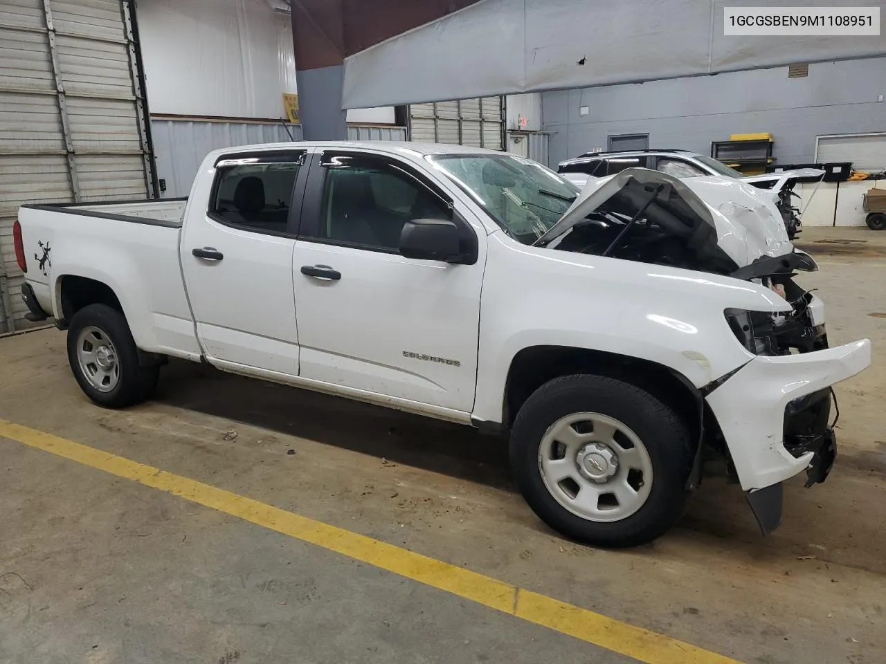 2021 Chevrolet Colorado VIN: 1GCGSBEN9M1108951 Lot: 72413094