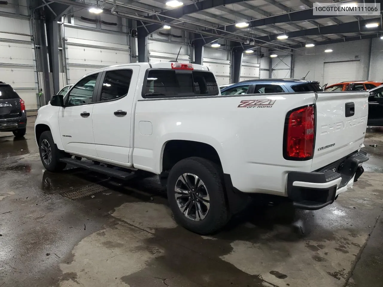 2021 Chevrolet Colorado Z71 VIN: 1GCGTDEN0M1111066 Lot: 72640044