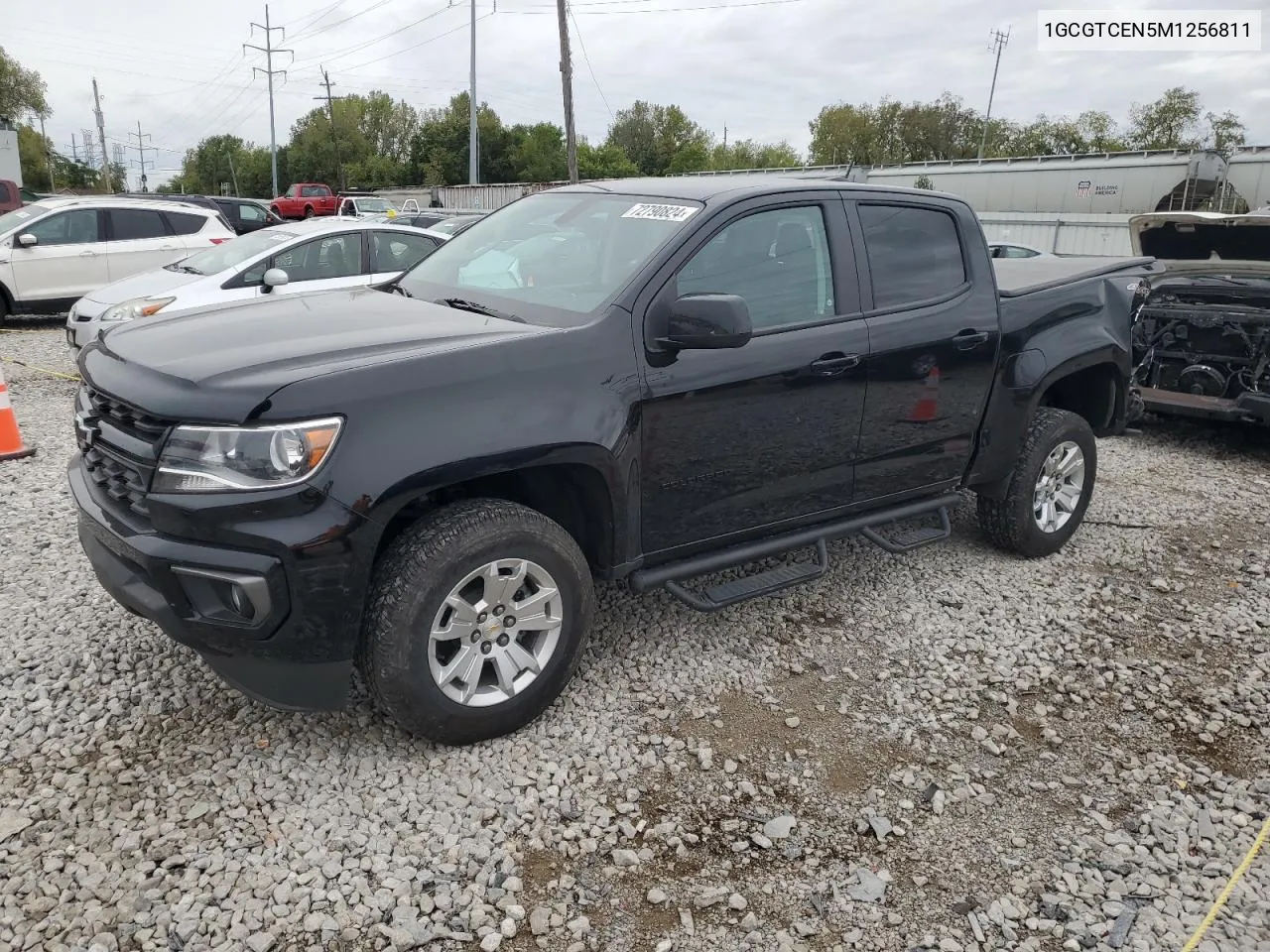 2021 Chevrolet Colorado Lt VIN: 1GCGTCEN5M1256811 Lot: 72790824