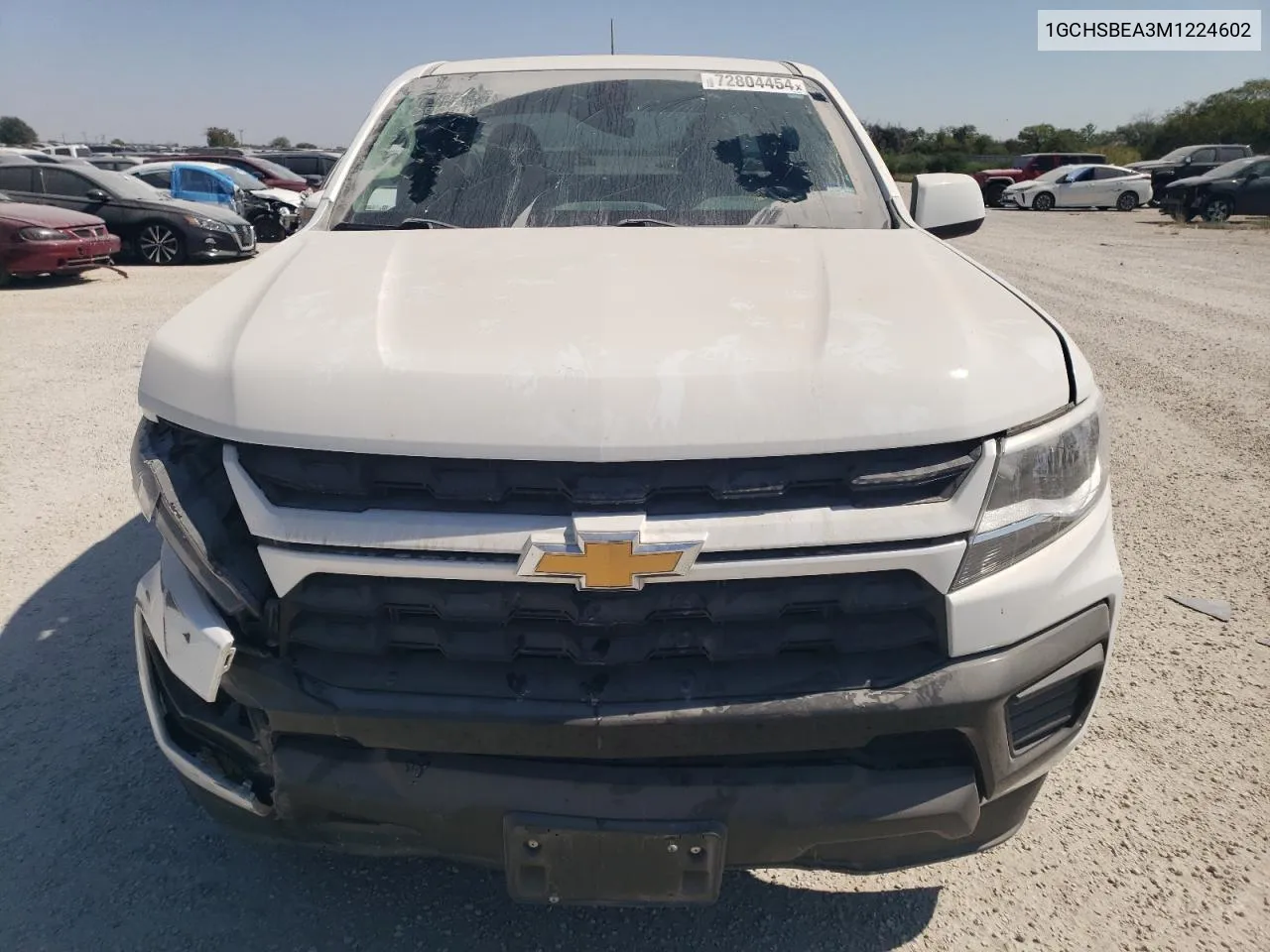 2021 Chevrolet Colorado VIN: 1GCHSBEA3M1224602 Lot: 72804454