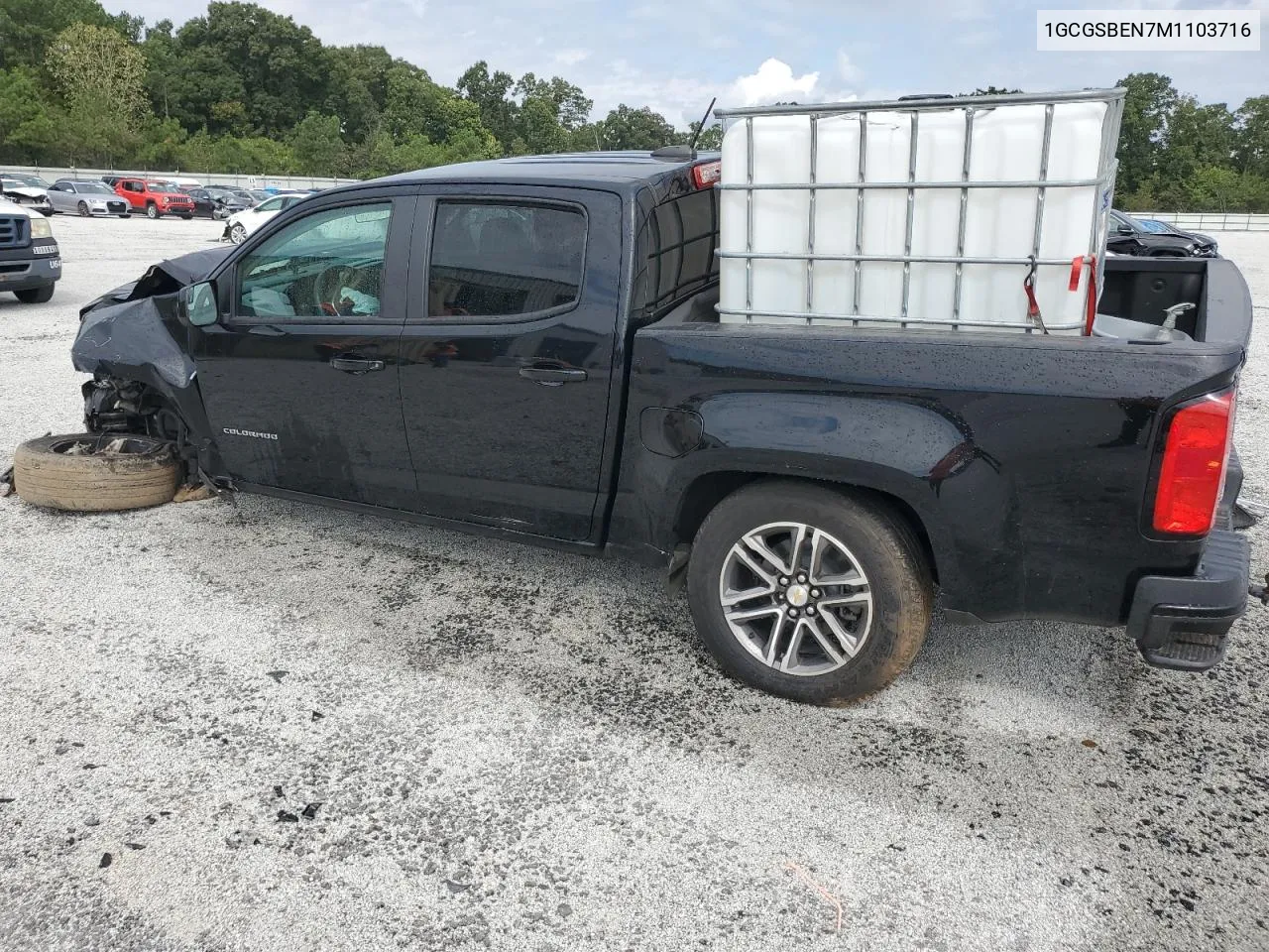 2021 Chevrolet Colorado VIN: 1GCGSBEN7M1103716 Lot: 73194734