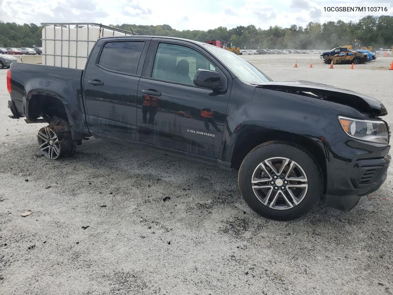 2021 Chevrolet Colorado VIN: 1GCGSBEN7M1103716 Lot: 73194734