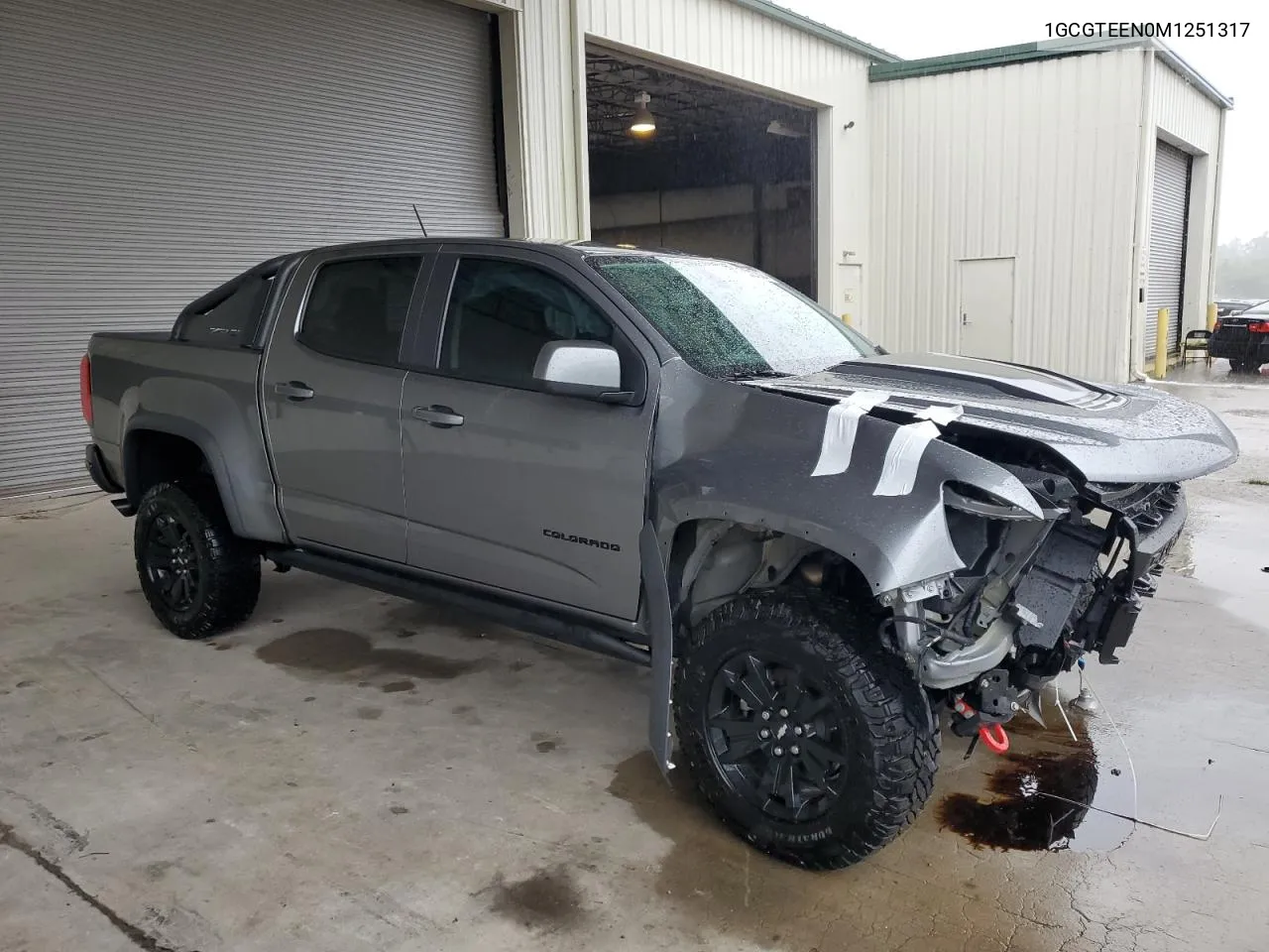 2021 Chevrolet Colorado Zr2 VIN: 1GCGTEEN0M1251317 Lot: 73227024