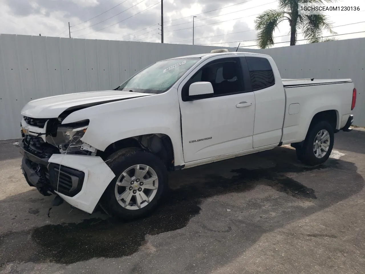 2021 Chevrolet Colorado Lt VIN: 1GCHSCEA0M1230136 Lot: 73325554