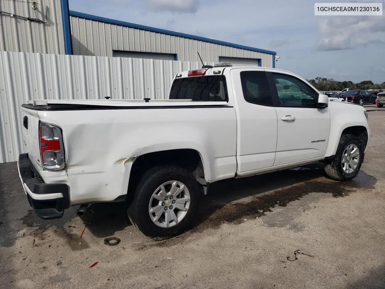 2021 Chevrolet Colorado Lt VIN: 1GCHSCEA0M1230136 Lot: 73325554