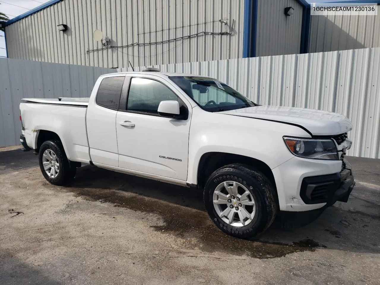 2021 Chevrolet Colorado Lt VIN: 1GCHSCEA0M1230136 Lot: 73325554