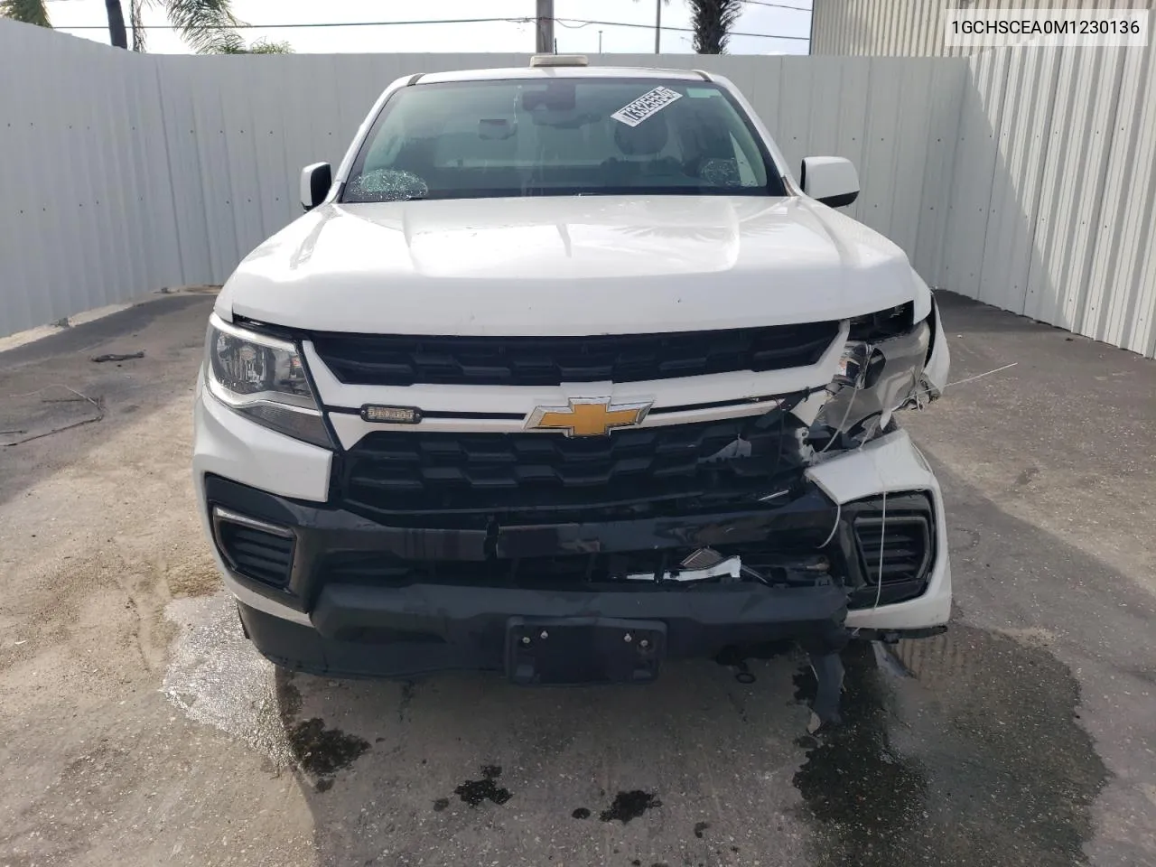 2021 Chevrolet Colorado Lt VIN: 1GCHSCEA0M1230136 Lot: 73325554