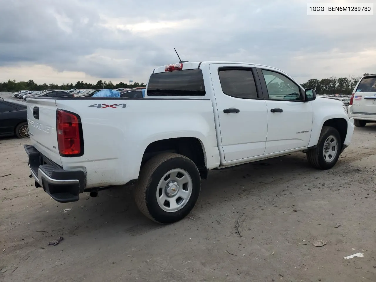 2021 Chevrolet Colorado VIN: 1GCGTBEN6M1289780 Lot: 73816914