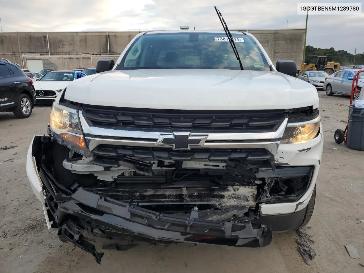 2021 Chevrolet Colorado VIN: 1GCGTBEN6M1289780 Lot: 73816914