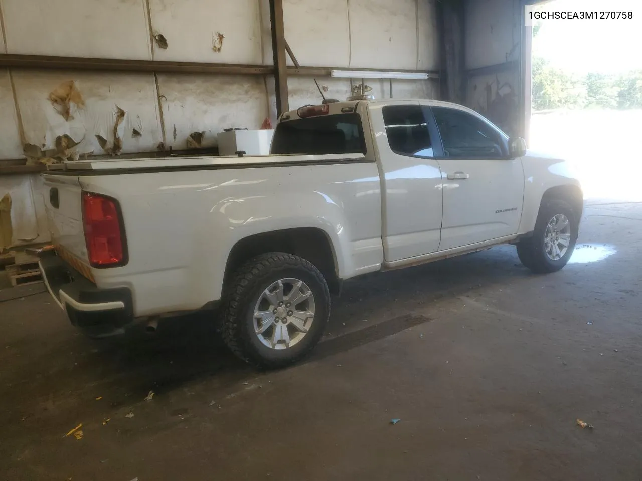 2021 Chevrolet Colorado Lt VIN: 1GCHSCEA3M1270758 Lot: 74012834