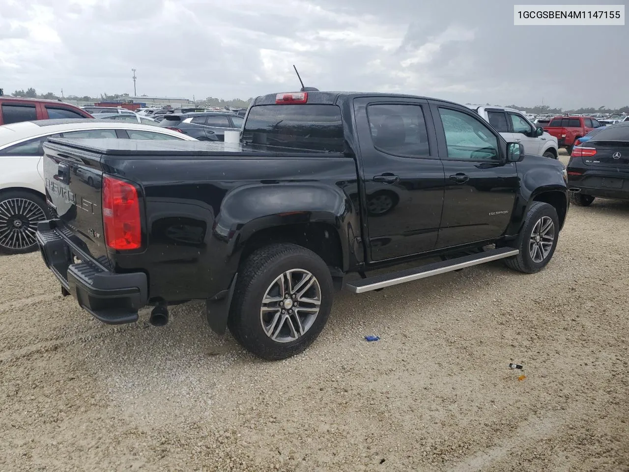 2021 Chevrolet Colorado VIN: 1GCGSBEN4M1147155 Lot: 74123684