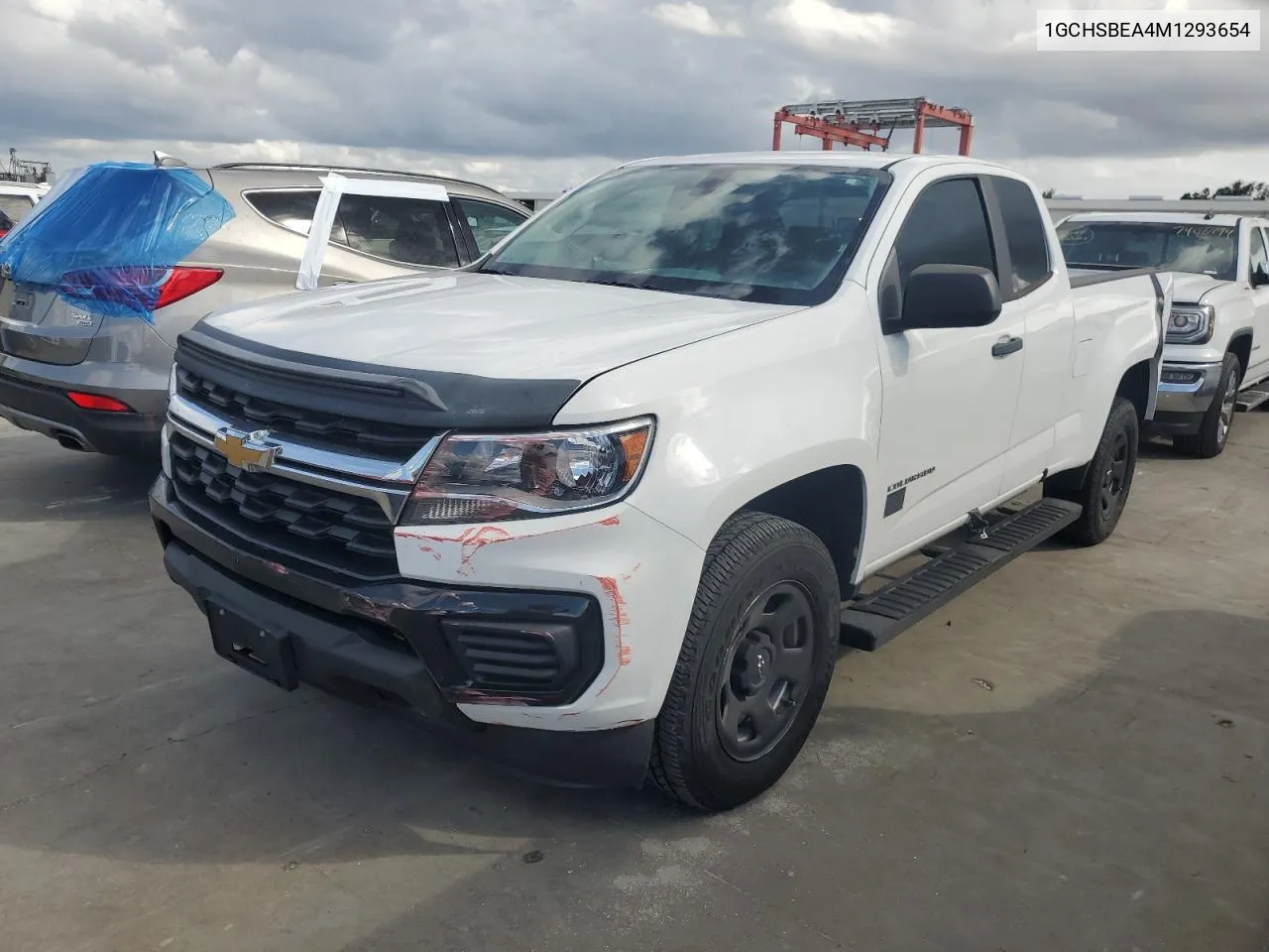 2021 Chevrolet Colorado VIN: 1GCHSBEA4M1293654 Lot: 74315554