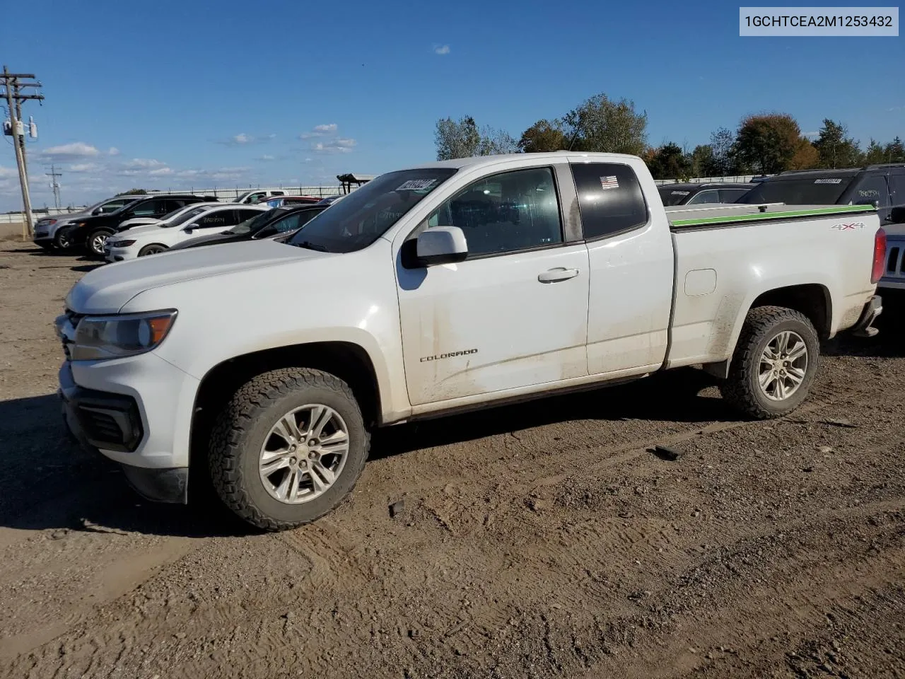 2021 Chevrolet Colorado Lt VIN: 1GCHTCEA2M1253432 Lot: 74339144