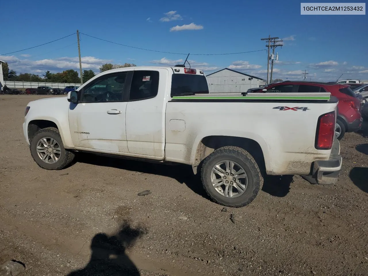 2021 Chevrolet Colorado Lt VIN: 1GCHTCEA2M1253432 Lot: 74339144