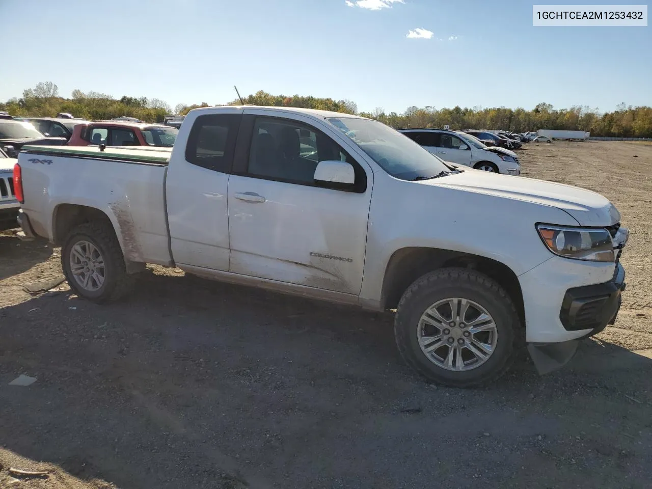 2021 Chevrolet Colorado Lt VIN: 1GCHTCEA2M1253432 Lot: 74339144