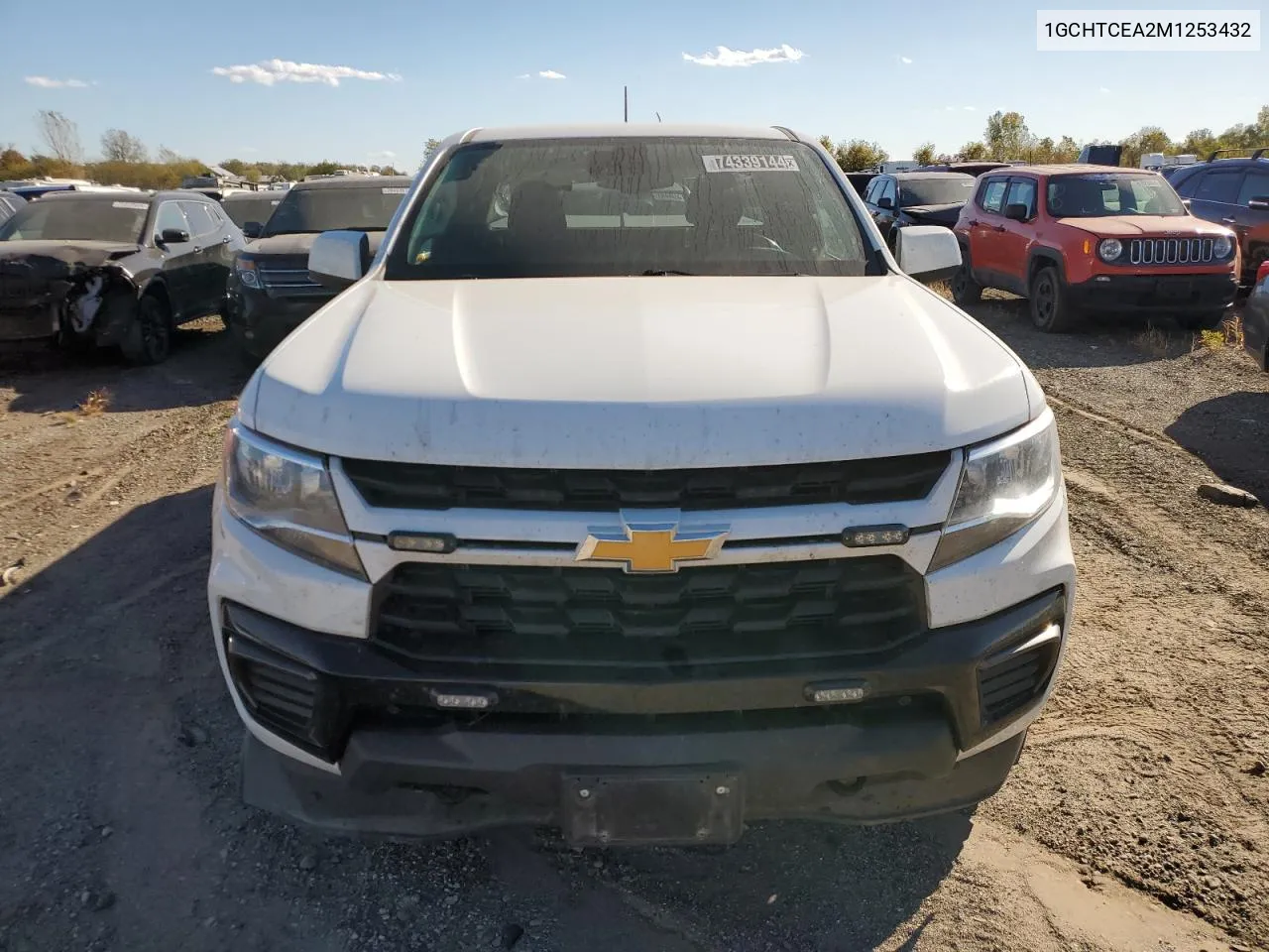 2021 Chevrolet Colorado Lt VIN: 1GCHTCEA2M1253432 Lot: 74339144