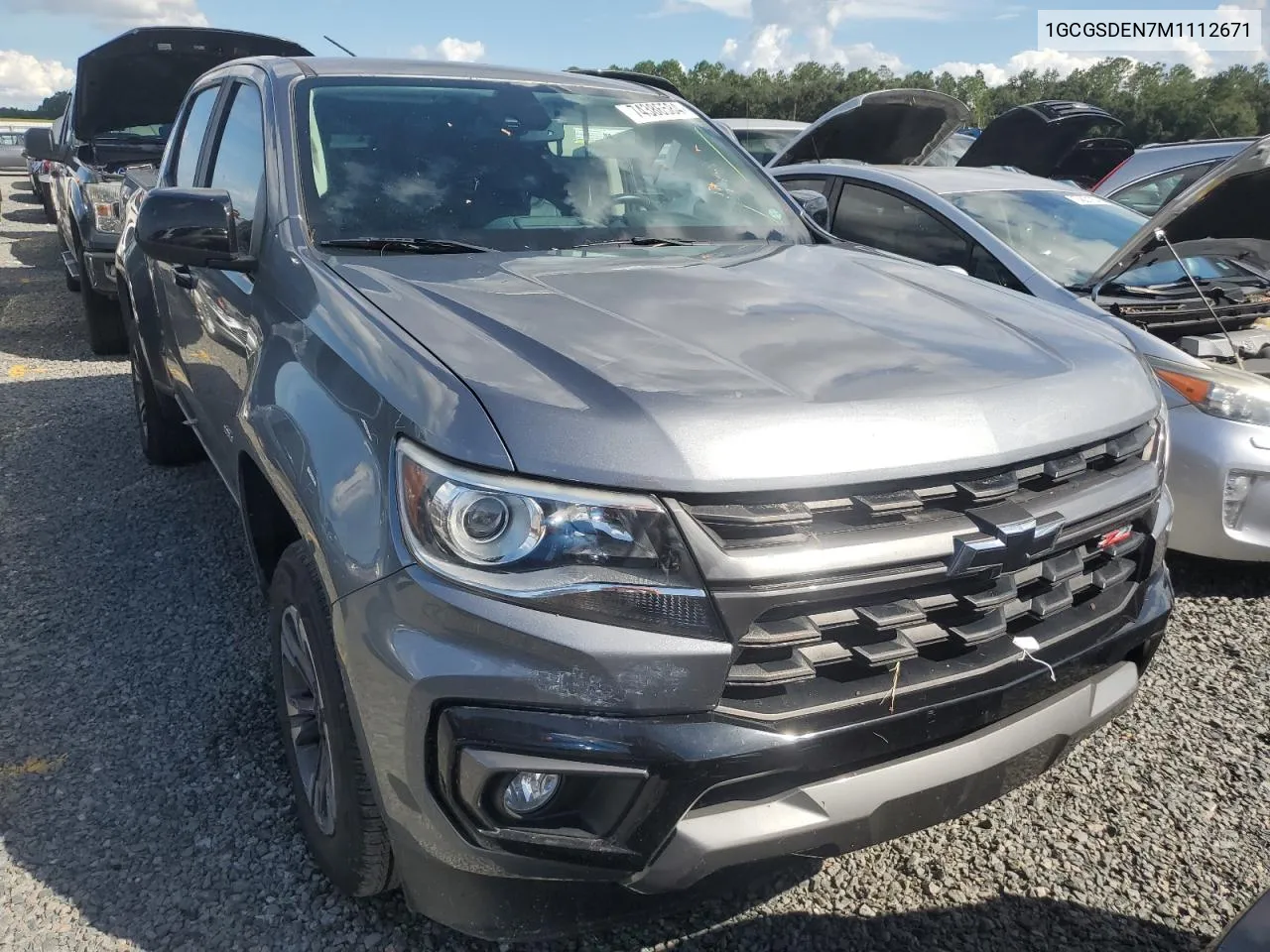 1GCGSDEN7M1112671 2021 Chevrolet Colorado Z71