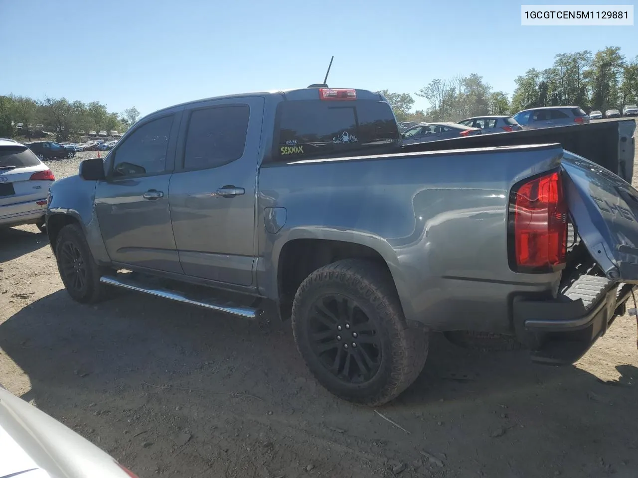 2021 Chevrolet Colorado Lt VIN: 1GCGTCEN5M1129881 Lot: 74511554