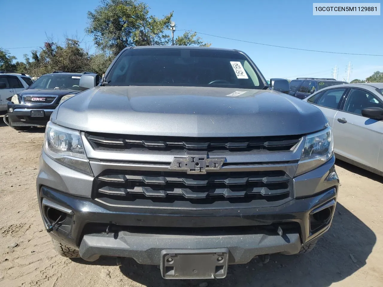 2021 Chevrolet Colorado Lt VIN: 1GCGTCEN5M1129881 Lot: 74511554