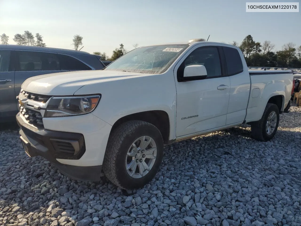 2021 Chevrolet Colorado Lt VIN: 1GCHSCEAXM1220178 Lot: 74742654