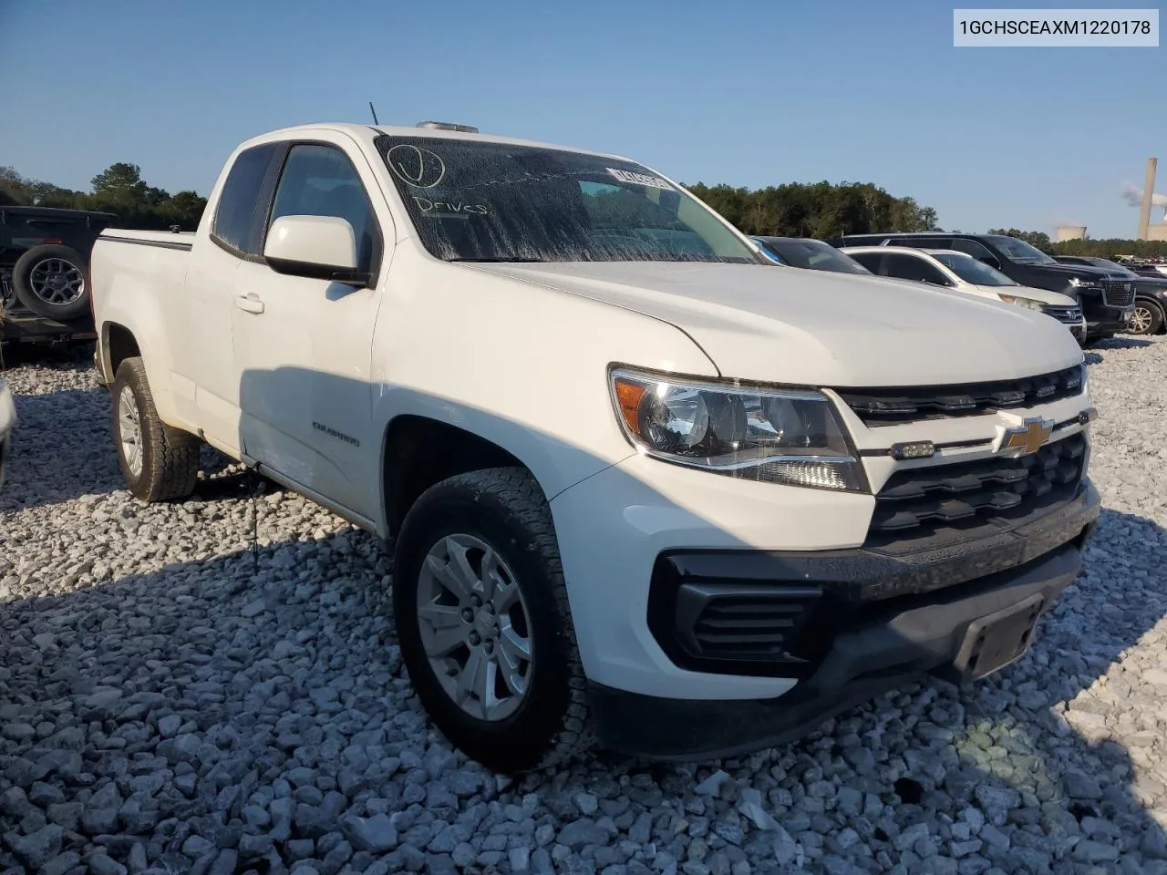 2021 Chevrolet Colorado Lt VIN: 1GCHSCEAXM1220178 Lot: 74742654