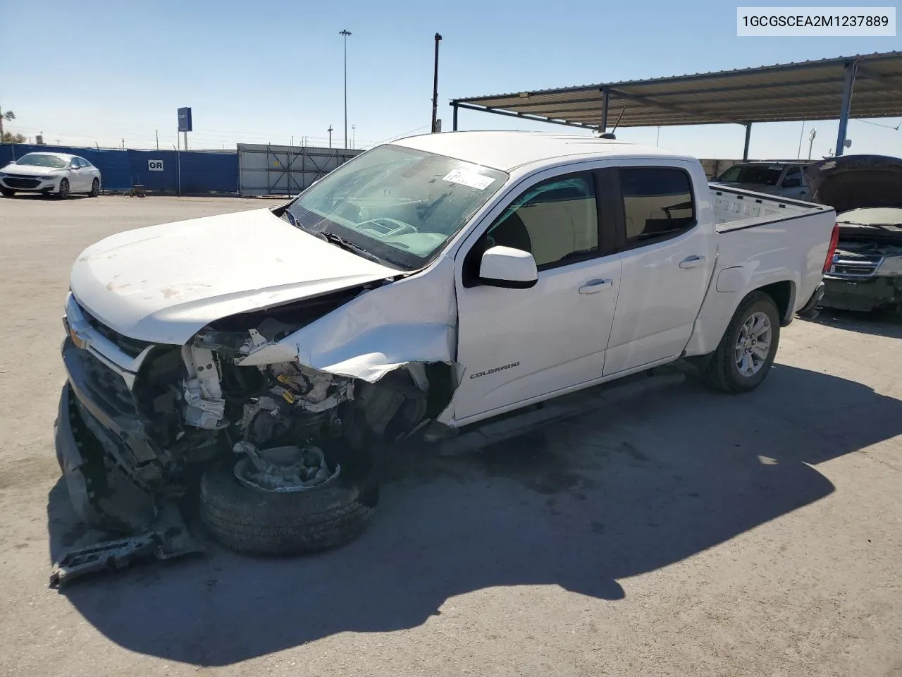 2021 Chevrolet Colorado Lt VIN: 1GCGSCEA2M1237889 Lot: 74773834