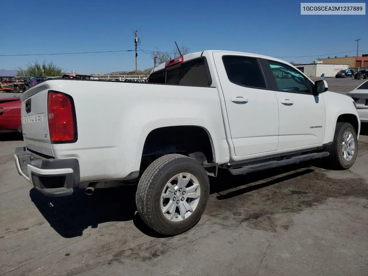 2021 Chevrolet Colorado Lt VIN: 1GCGSCEA2M1237889 Lot: 74773834