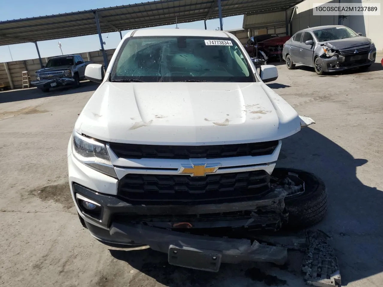 2021 Chevrolet Colorado Lt VIN: 1GCGSCEA2M1237889 Lot: 74773834