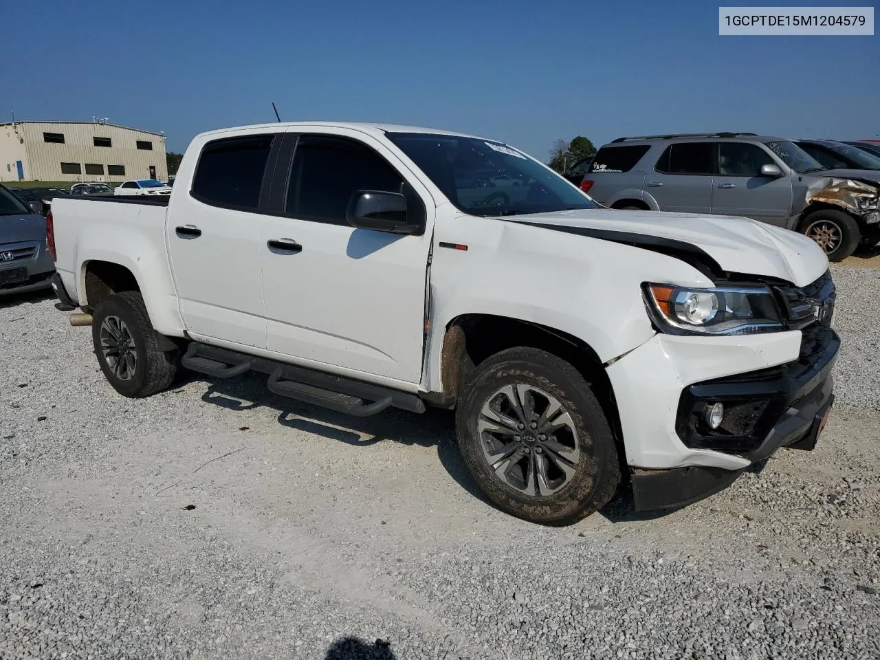 2021 Chevrolet Colorado Z71 VIN: 1GCPTDE15M1204579 Lot: 75013414