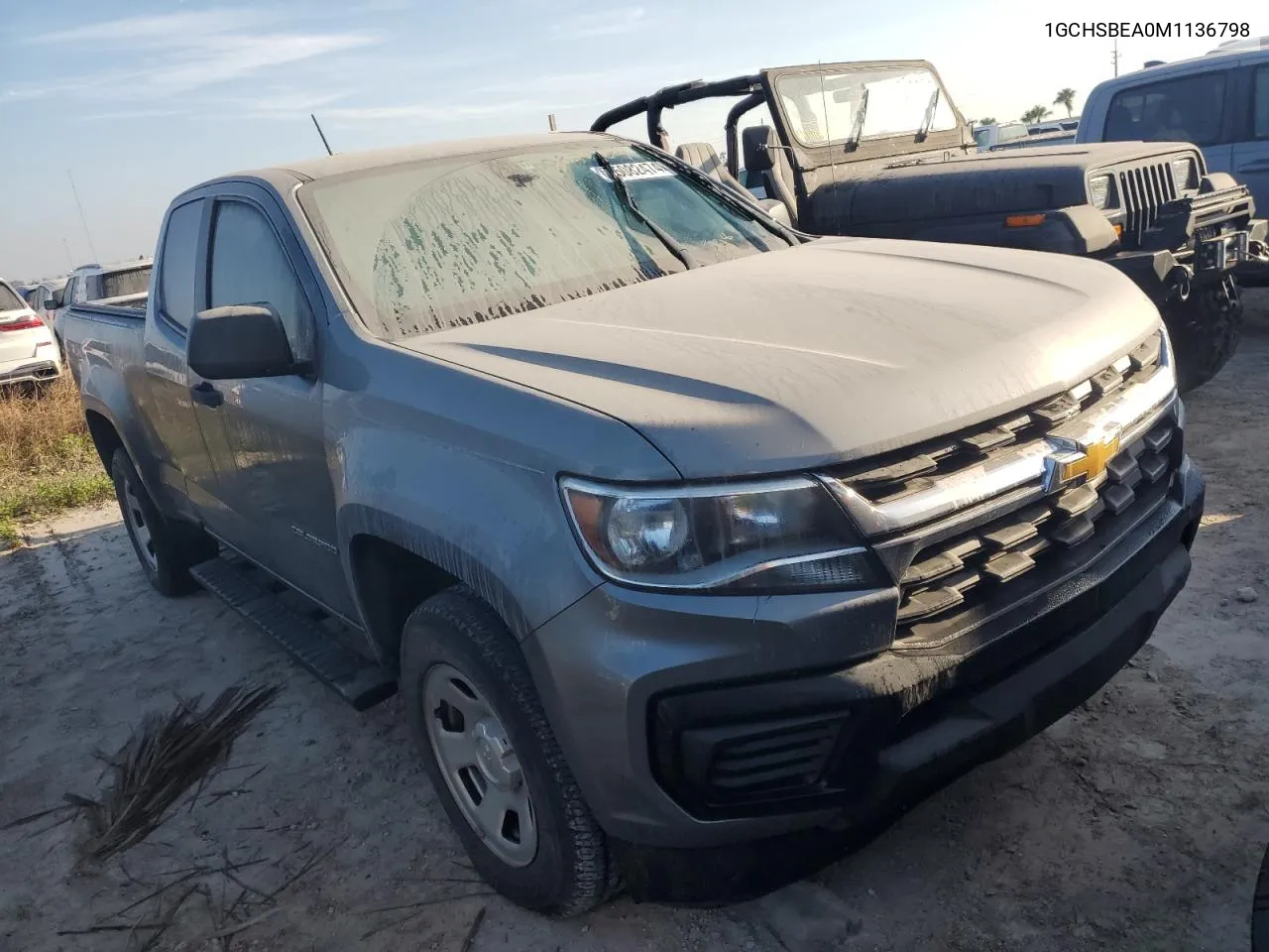 2021 Chevrolet Colorado VIN: 1GCHSBEA0M1136798 Lot: 75082474