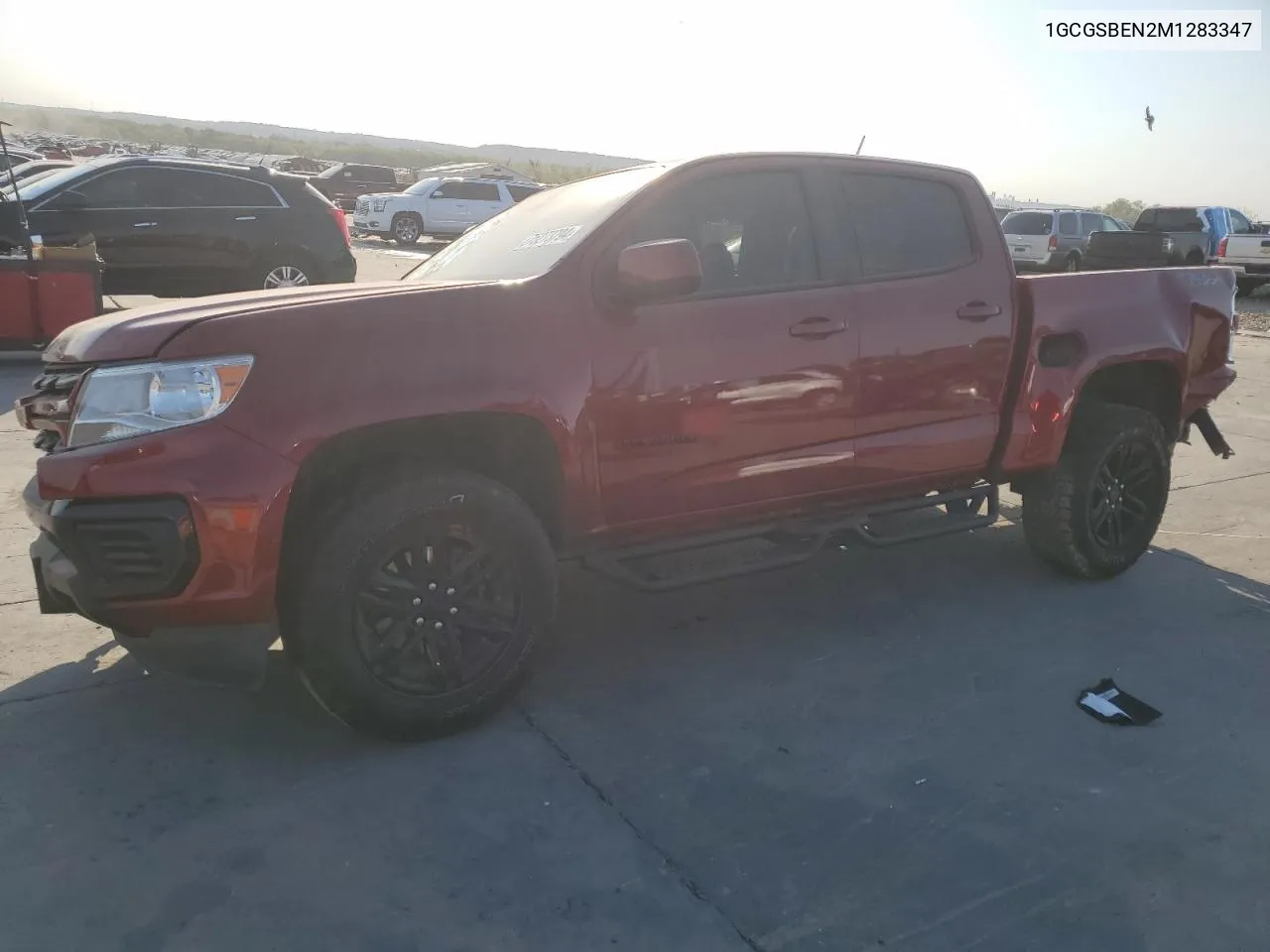 2021 Chevrolet Colorado VIN: 1GCGSBEN2M1283347 Lot: 75273794