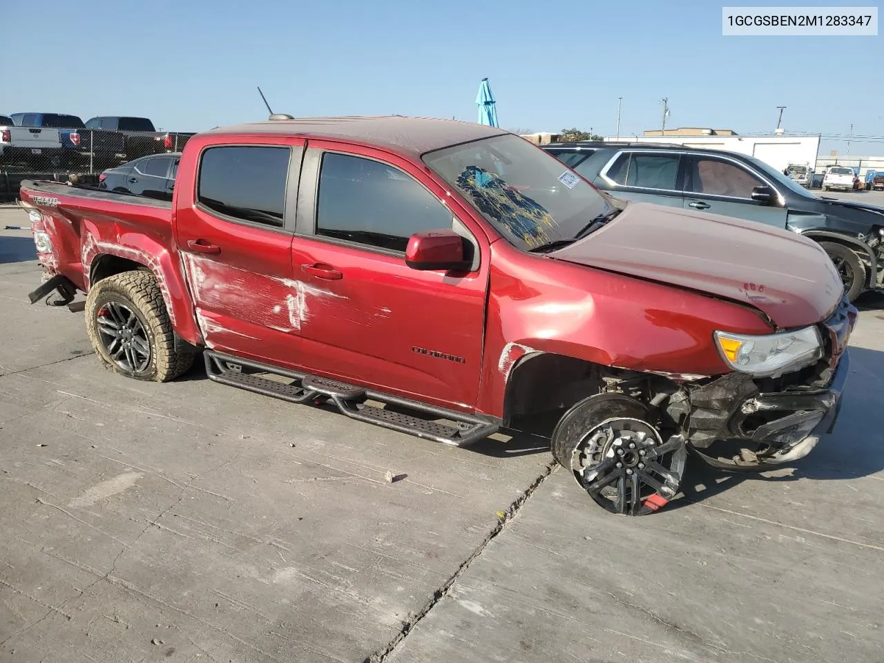 2021 Chevrolet Colorado VIN: 1GCGSBEN2M1283347 Lot: 75273794