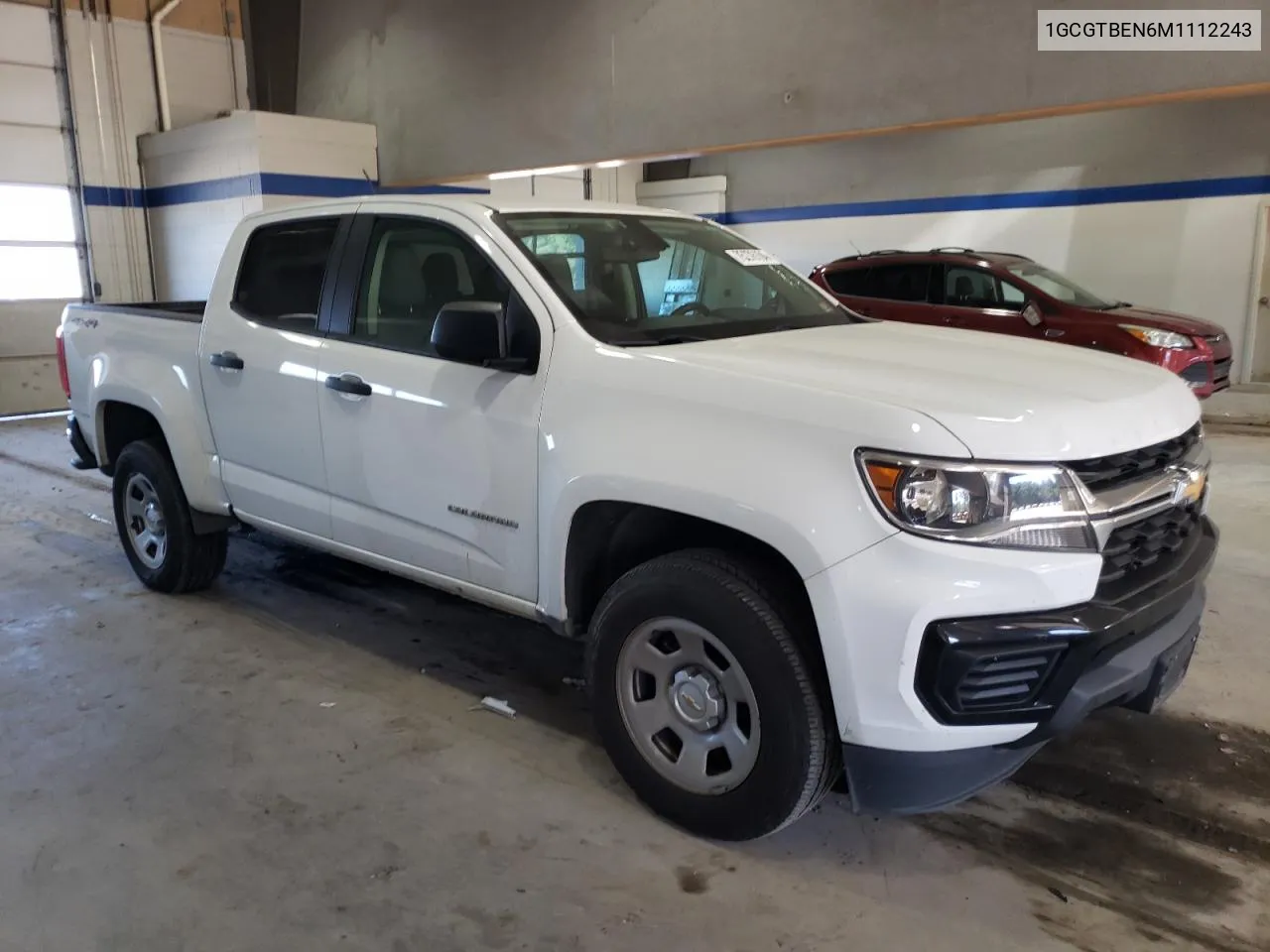 2021 Chevrolet Colorado VIN: 1GCGTBEN6M1112243 Lot: 75276104