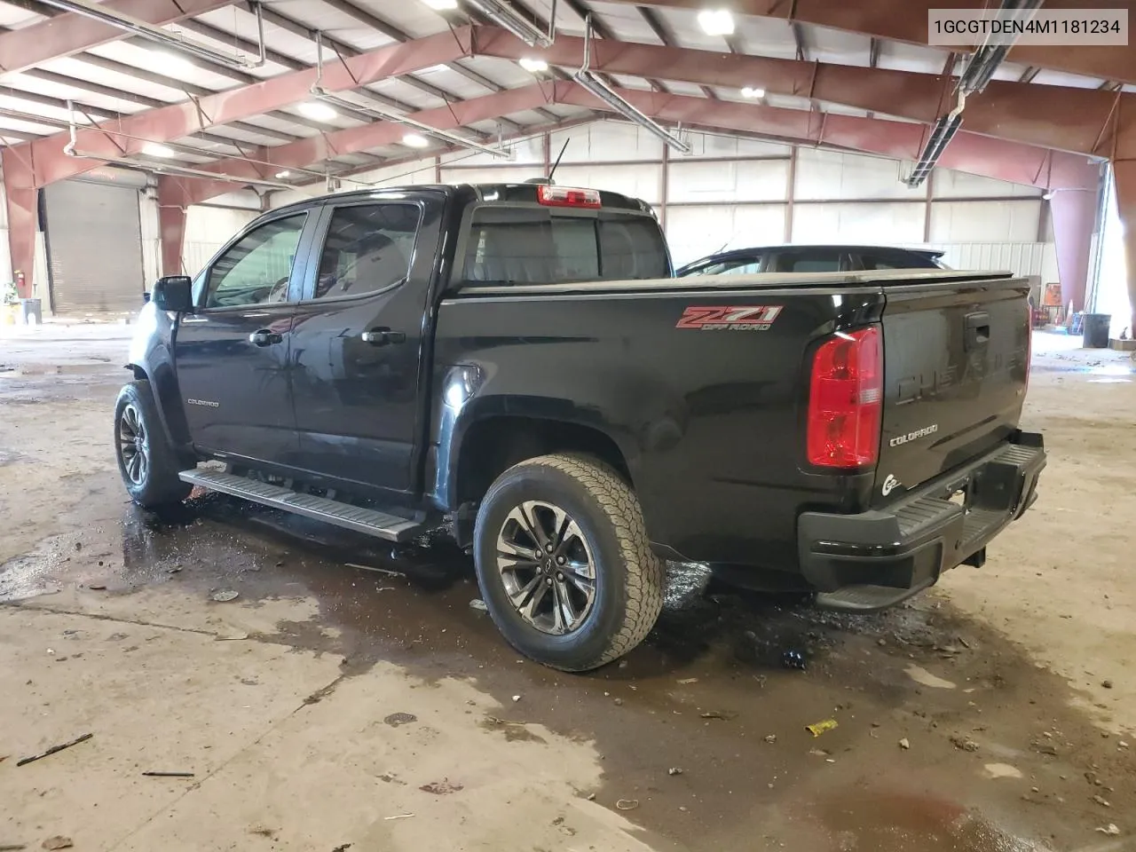 2021 Chevrolet Colorado Z71 VIN: 1GCGTDEN4M1181234 Lot: 75380494