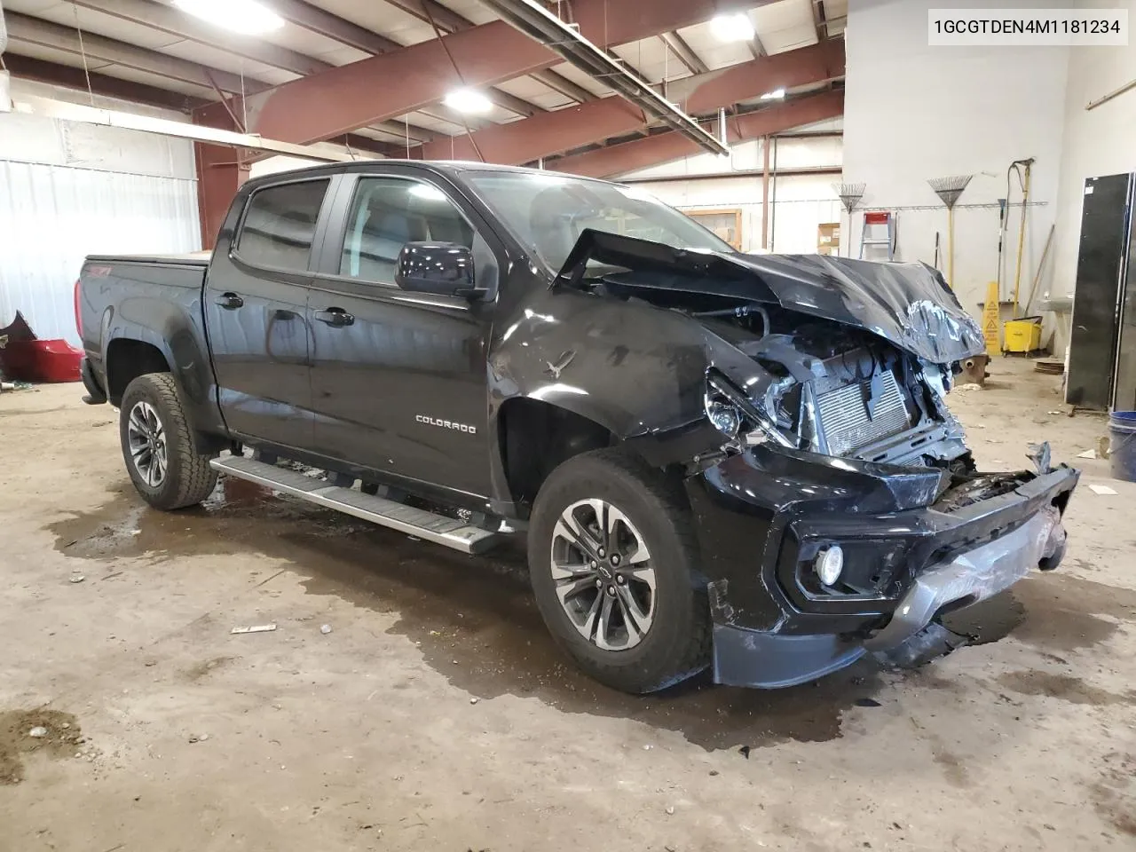 2021 Chevrolet Colorado Z71 VIN: 1GCGTDEN4M1181234 Lot: 75380494