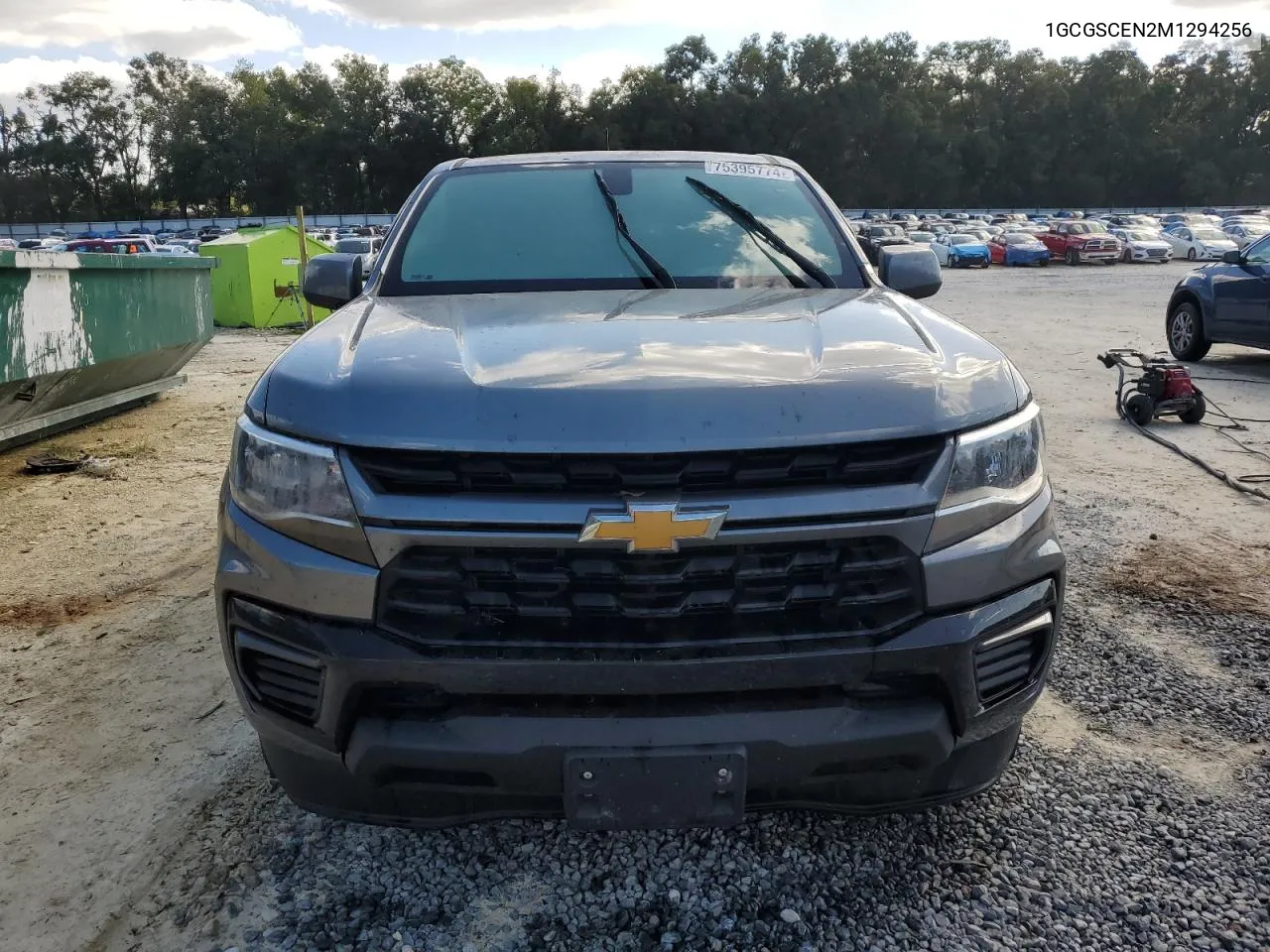 2021 Chevrolet Colorado Lt VIN: 1GCGSCEN2M1294256 Lot: 75395774