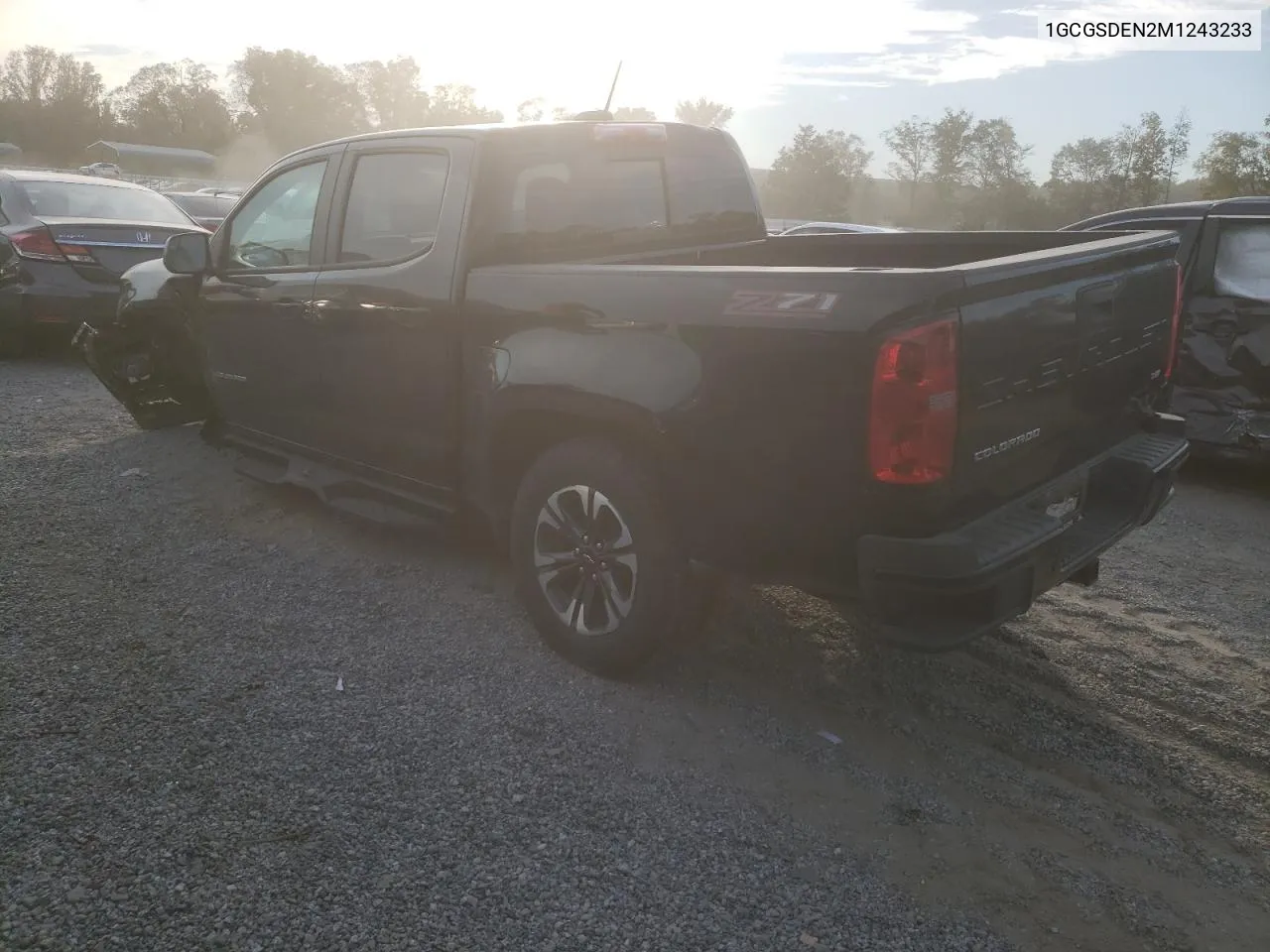 2021 Chevrolet Colorado Z71 VIN: 1GCGSDEN2M1243233 Lot: 75515154