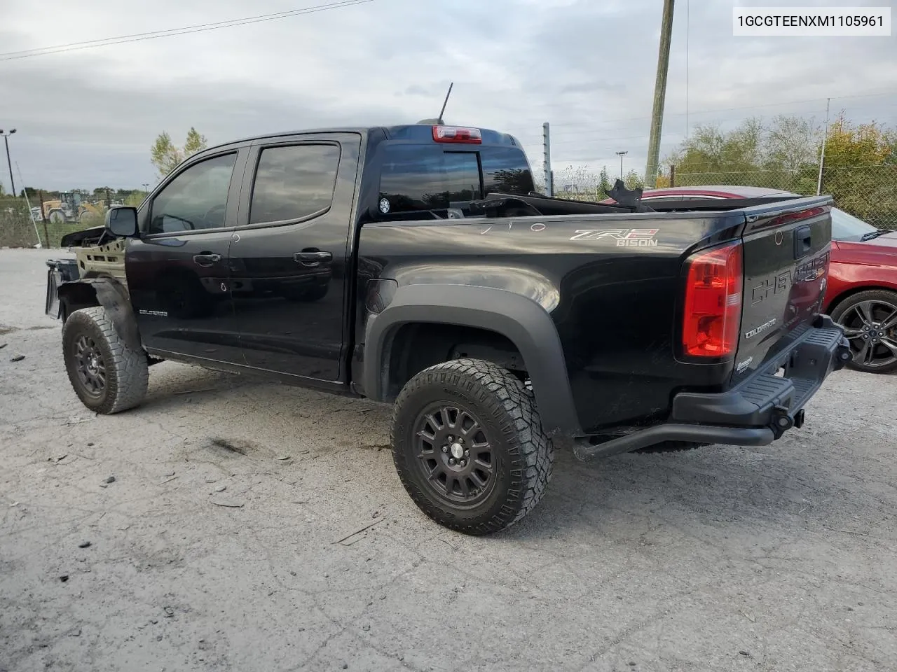 2021 Chevrolet Colorado Zr2 VIN: 1GCGTEENXM1105961 Lot: 75847704