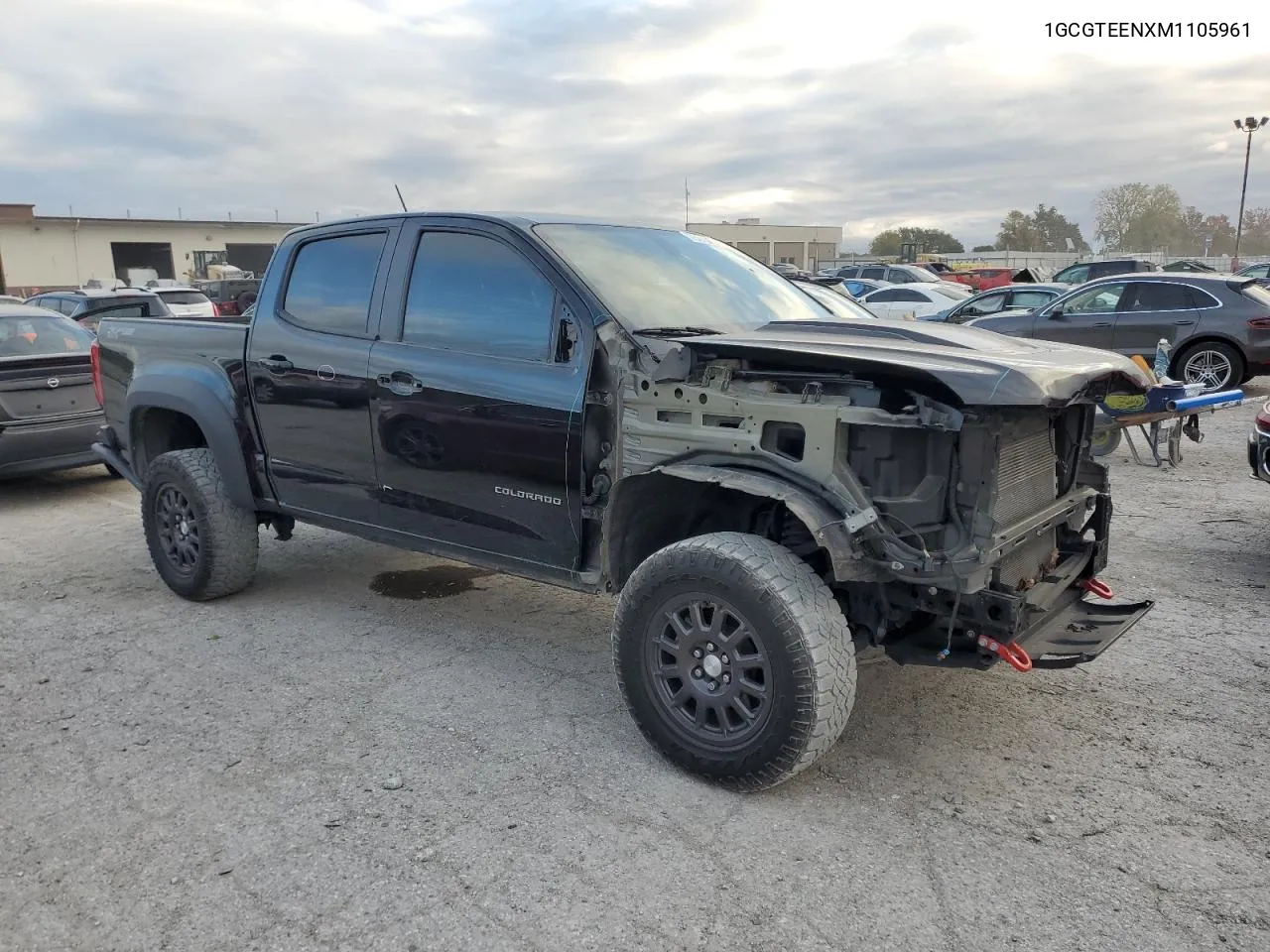 2021 Chevrolet Colorado Zr2 VIN: 1GCGTEENXM1105961 Lot: 75847704