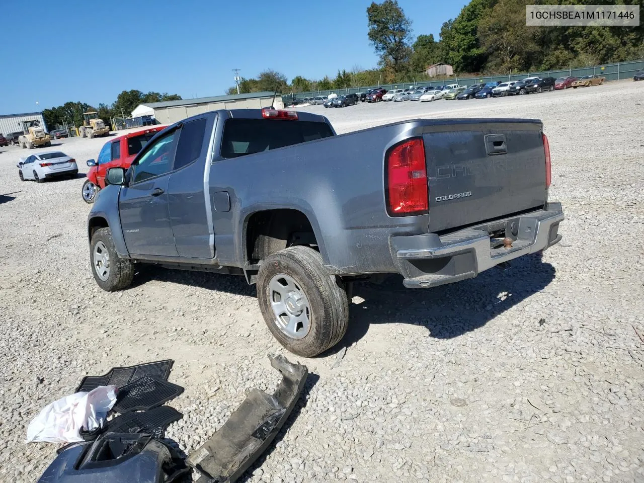 2021 Chevrolet Colorado VIN: 1GCHSBEA1M1171446 Lot: 75930634