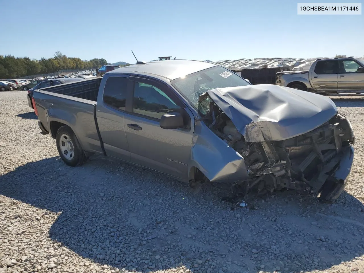 2021 Chevrolet Colorado VIN: 1GCHSBEA1M1171446 Lot: 75930634