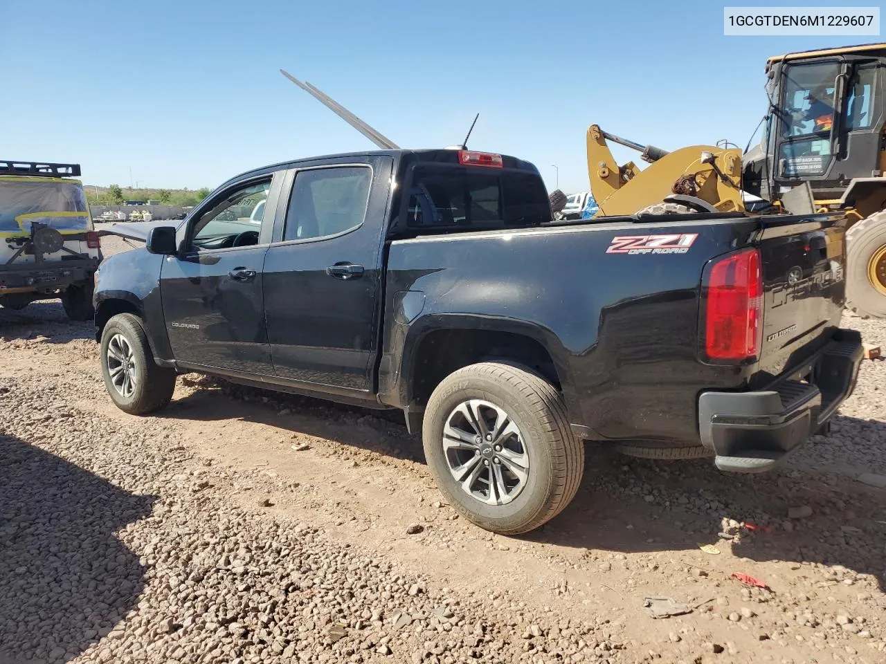 1GCGTDEN6M1229607 2021 Chevrolet Colorado Z71