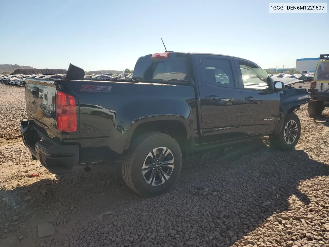 2021 Chevrolet Colorado Z71 VIN: 1GCGTDEN6M1229607 Lot: 76166084